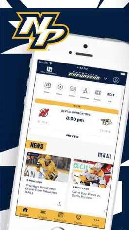 Game screenshot The Nashville Predators App mod apk