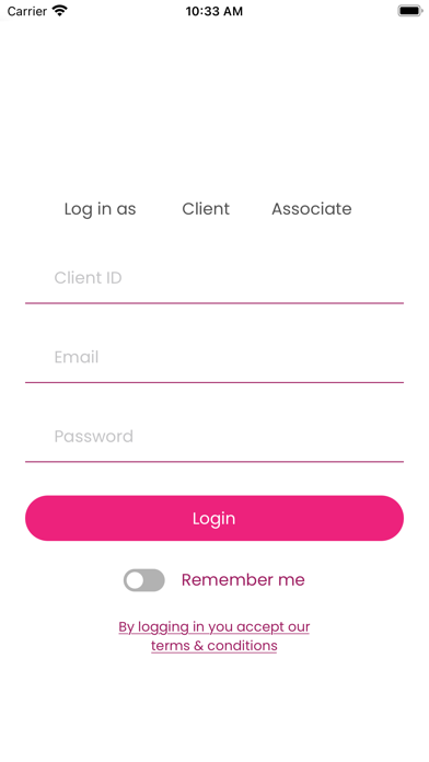 Screenshot 1 of Platinum Partnership Portal App