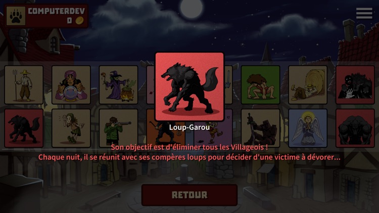 Loups-Garous en ligne screenshot-5