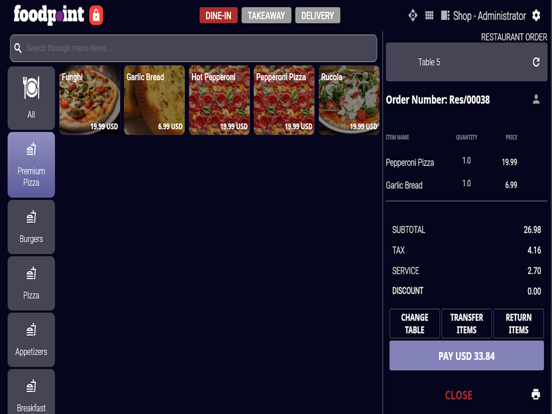 Foodpoint Restaurant POS