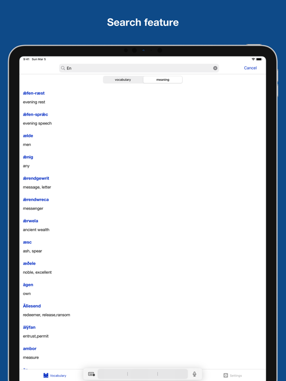 Screenshot #5 pour Anglo-Saxon Grammar, Exercise