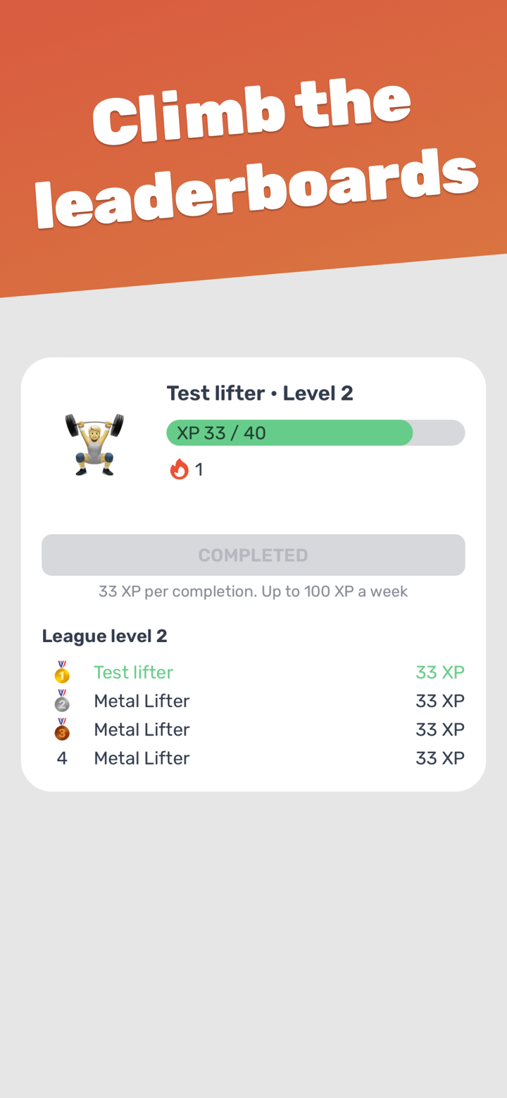 HeroFit: Gamify Exercise screenshot 4