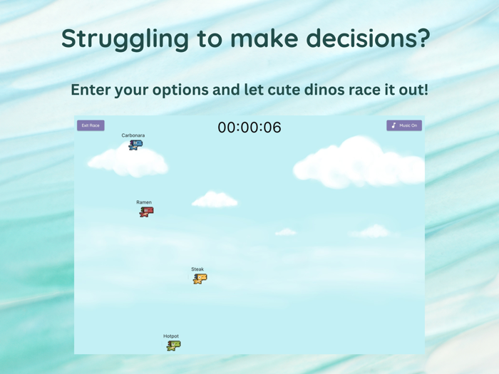 Random Race Decision Maker