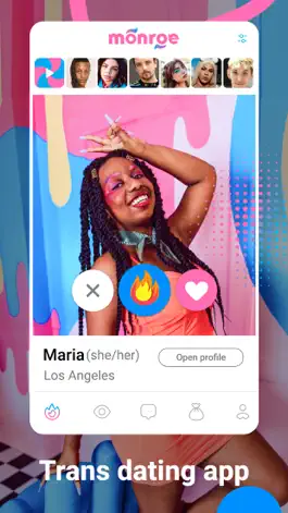 Game screenshot Monroe - Transgender dating apk