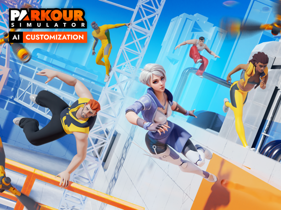 Screenshot #1 for Parkour Simulator 3D: City Run