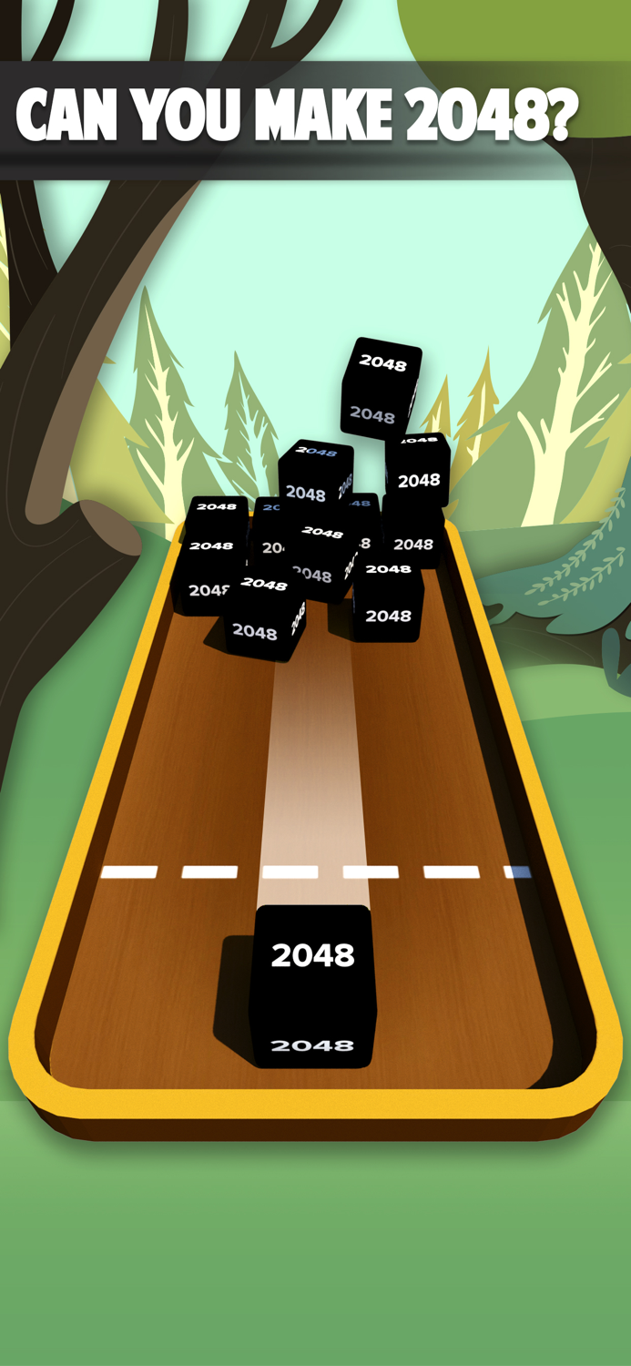 2048 Cube Merge  Number Match