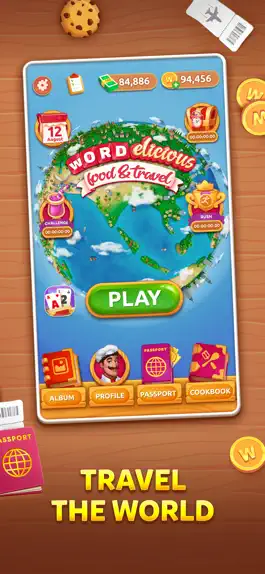 Game screenshot Wordelicious: Food & Travel mod apk