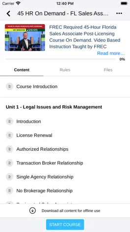 Game screenshot TSRE FL Real Estate Courses apk