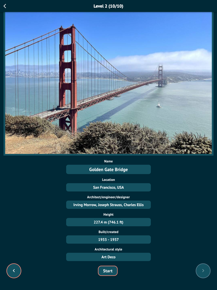 Landmark Quiz Play  Learn