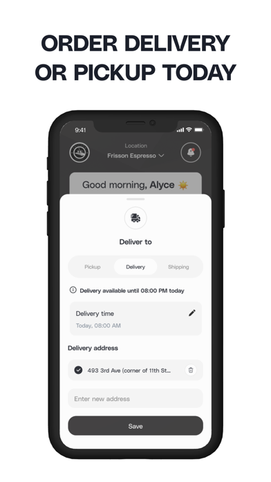 Frisson Espresso Screenshot