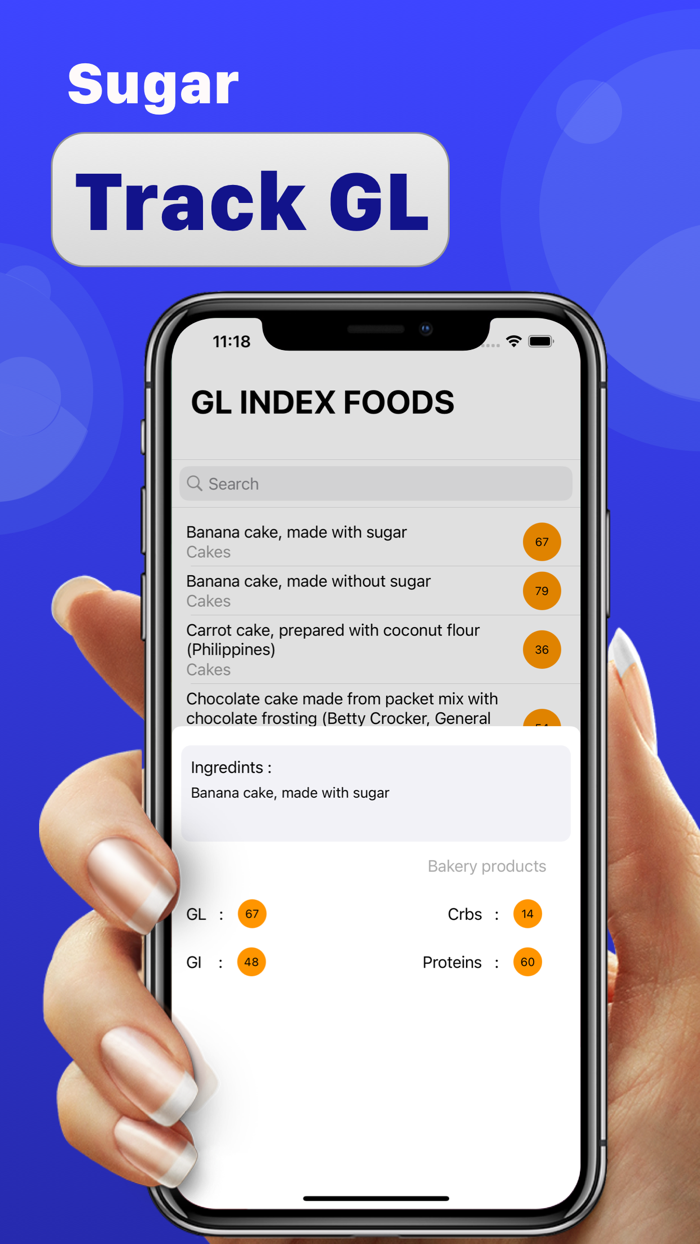 Diabetic carb counter