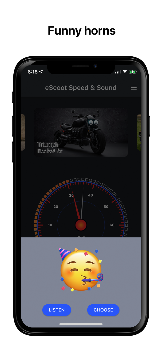 eScoot Speed and Sound