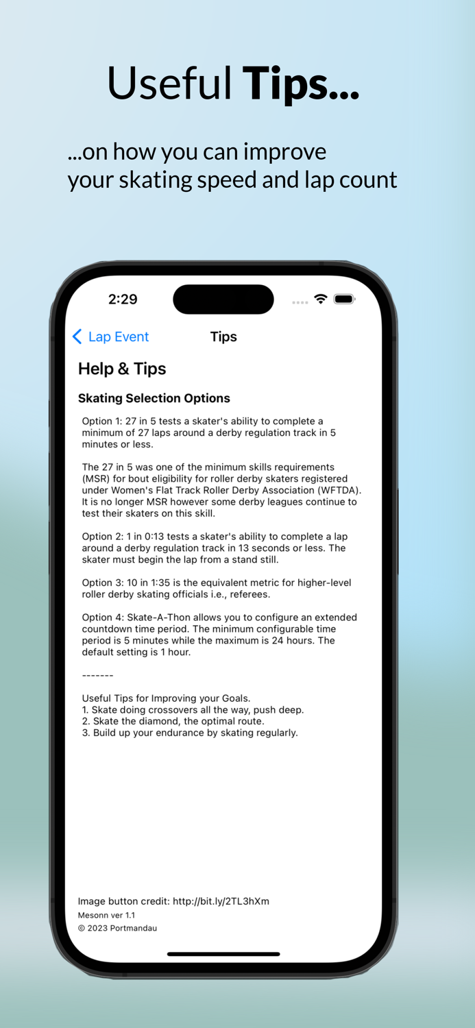 Mesonn A Skaters Lap Counter