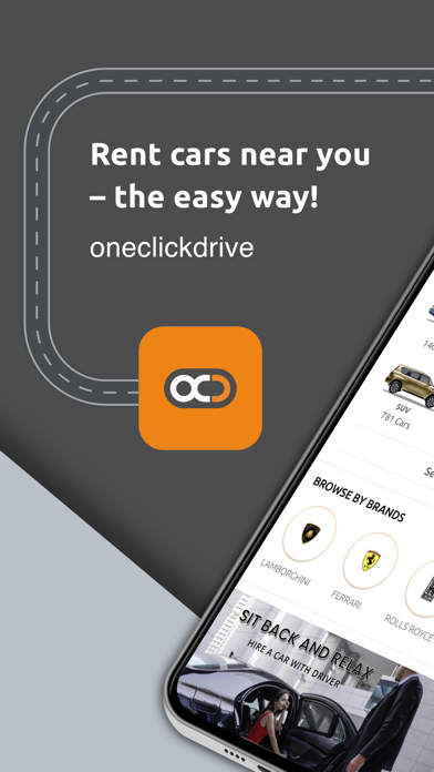 Screenshot #1 pour OneClickDrive Car Rentals