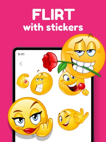 Pop Love Stickers & Emojisのおすすめ画像3