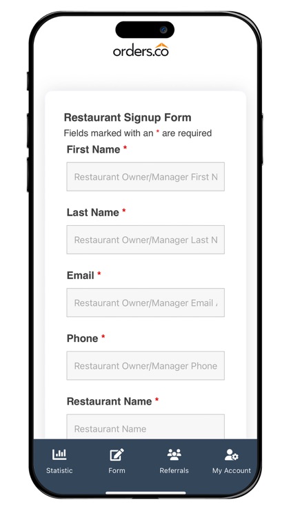 Orders.co Affiliate Hub