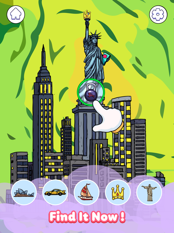 Screenshot #5 pour Zoom Art Game: Find Objects