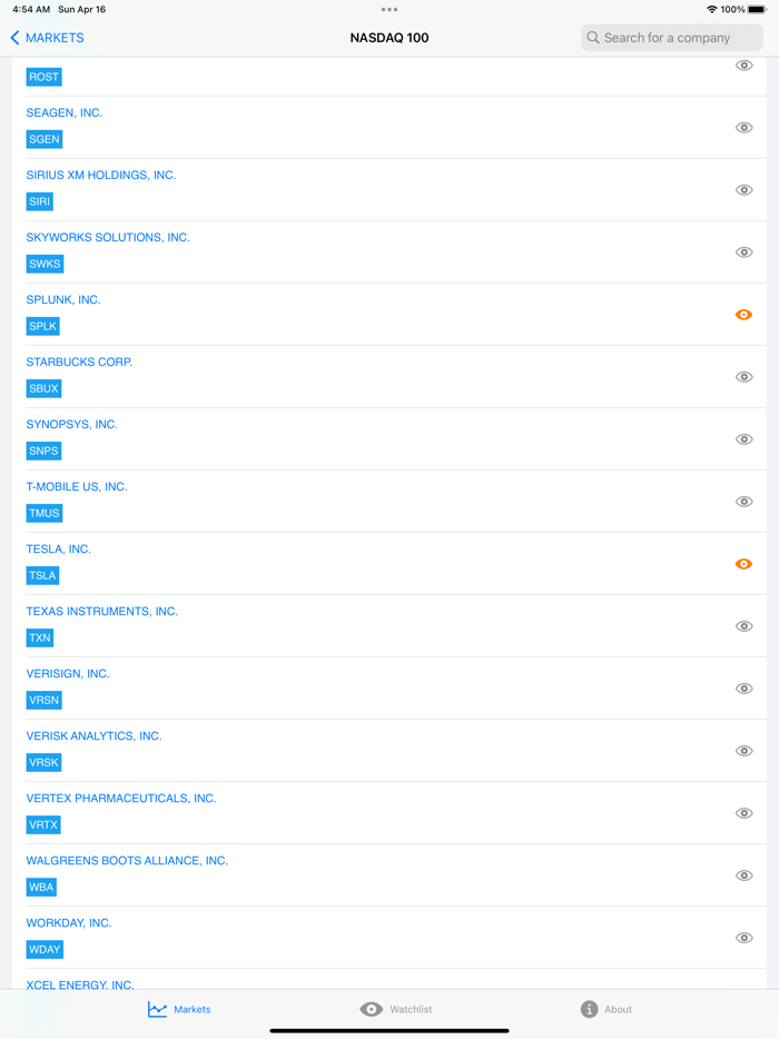 EagleEye - Company Tracker