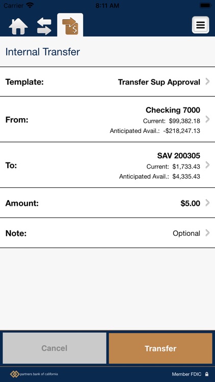 Partners Bank Business Banking screenshot-5