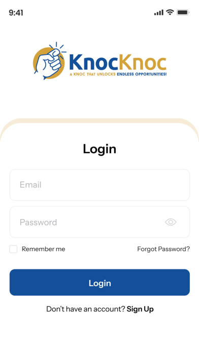 KnocKnoc App Screenshot