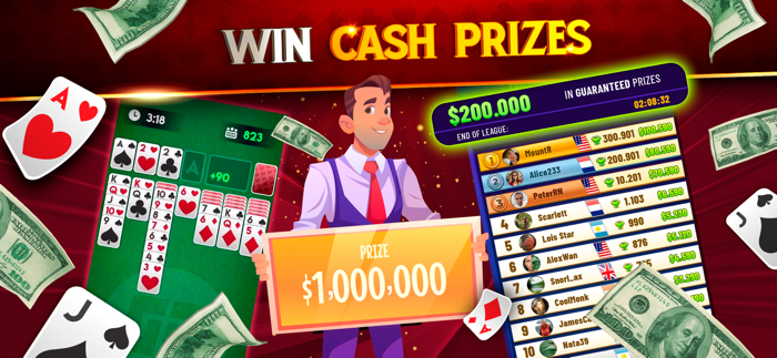 Solitaire Money Win Real Cash