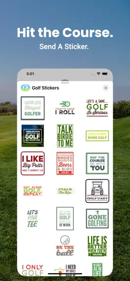 Game screenshot Golf Sticker for iMessage hack