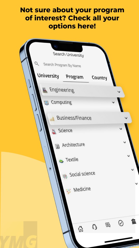 #6. YMGrad - Study Abroad (iOS) 게시자: Yash Mittra