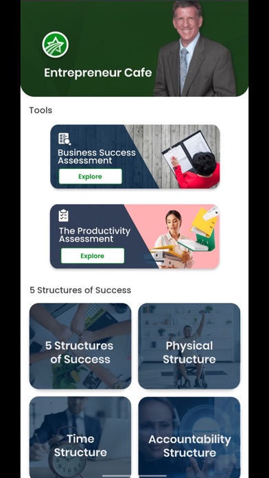 Entrepreneur Cafe Screenshot