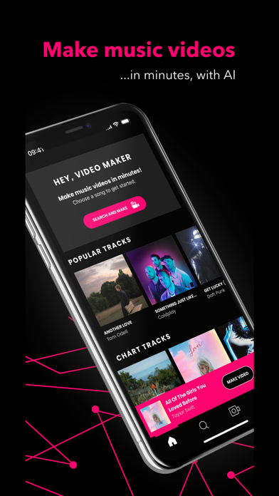 Screenshot #1 pour AI Music Video Maker