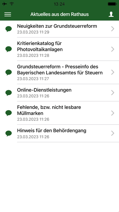 Gemeinde Polsingen Screenshot