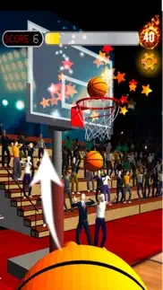 basketball games - shooting 3d iphone screenshot 2