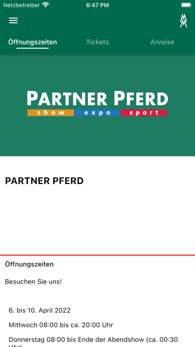 PARTNER PFERD Leipzig Screenshot