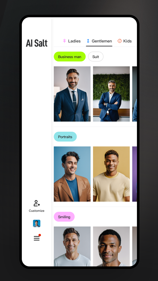 #2. AI Salt-AI Photo Generator (iOS) 由: YINMA TECHNOLOGY