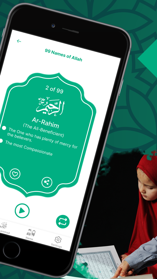 #3. 99 Names of Allah & Sounds (iOS) Podle: Shaikh Mohammad