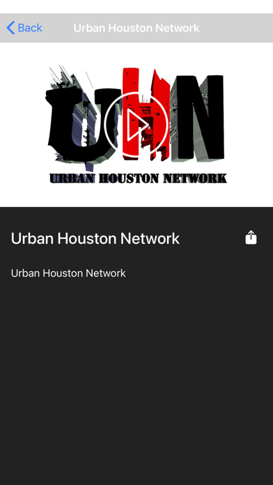 Urban Houston Network Screenshot