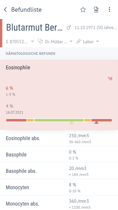 MVZ Labor Mönchengladbach Screenshot