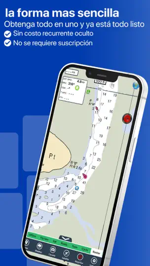 Captura de pantalla de Flytomap All In One HD Charts en iPhone 1