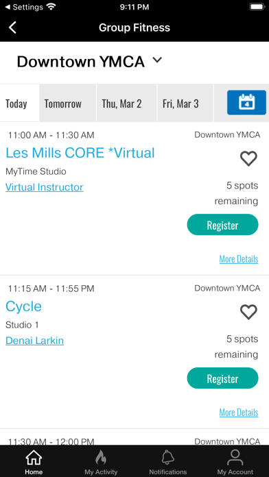 YMCA Tulsa Screenshot