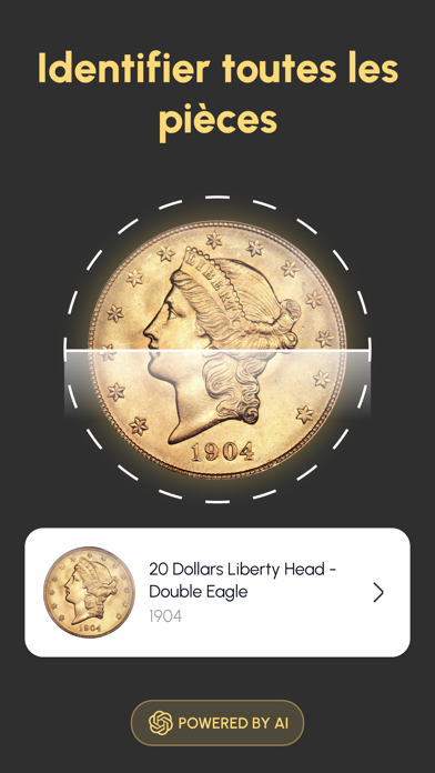 Screenshot #1 pour Coin Scanner: Piece De Monnaie