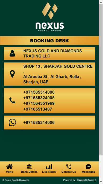 Nexus Gold And Diamonds Screenshot