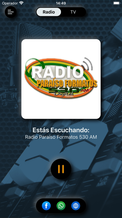 Radio Paraíso Formatos 530 AM Screenshot