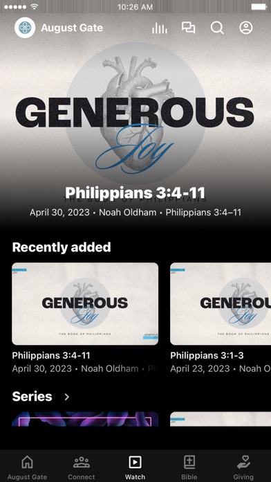 August Gate Church Metro East Screenshot