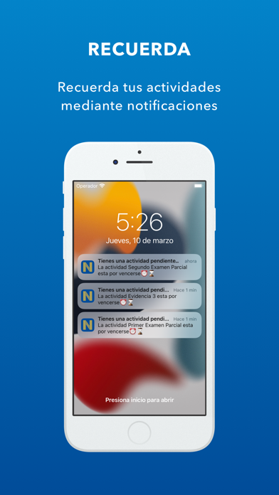 Nexus Reminder Screenshot
