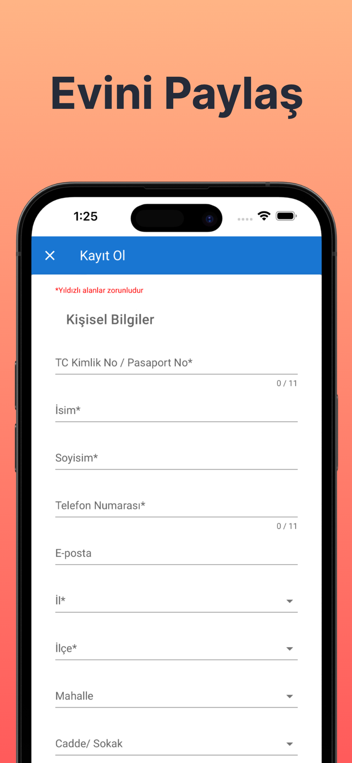 EvimdeKal - Deprem Yardımlaşma