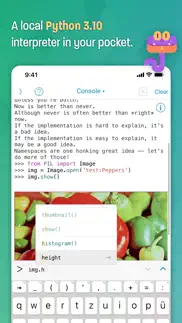 pythonista 3 iphone screenshot 1