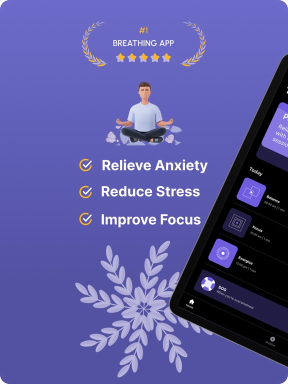 Paced Breathing Exercises App