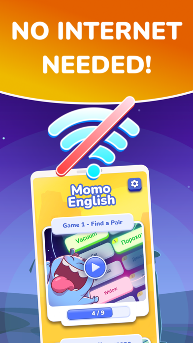 Learn English with Momo Screenshot