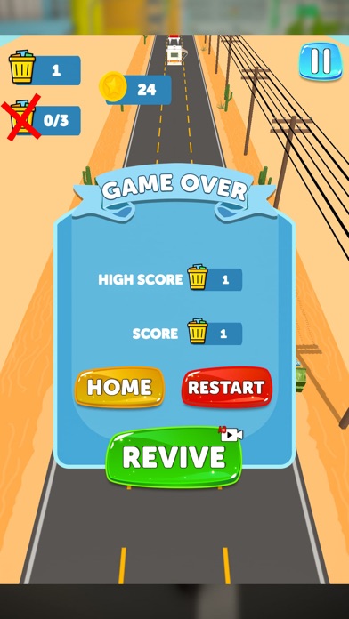 Garbage Truck Driving Game Screenshot