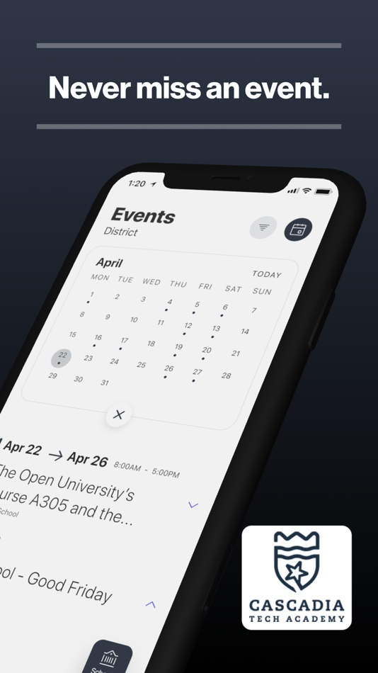 #3. Cascadia Tech Academy (iOS) 由: Cascadia Technical Academy