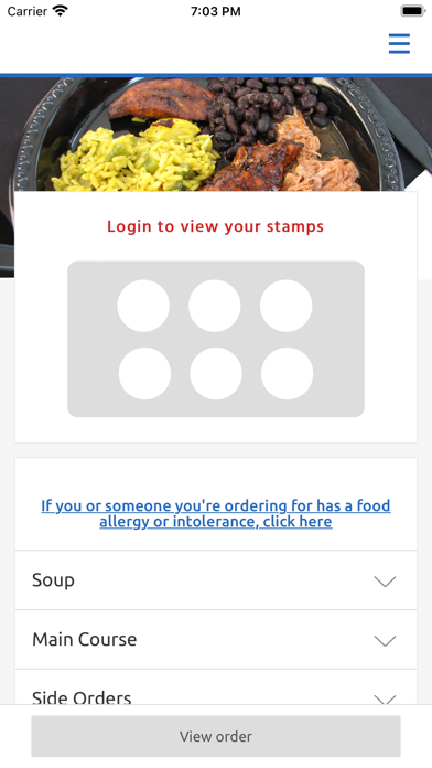 Seabreeze Jamaican Takeaway Screenshot